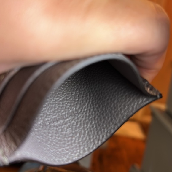 Gucci new two tone gray card case - Picture 5 of 7